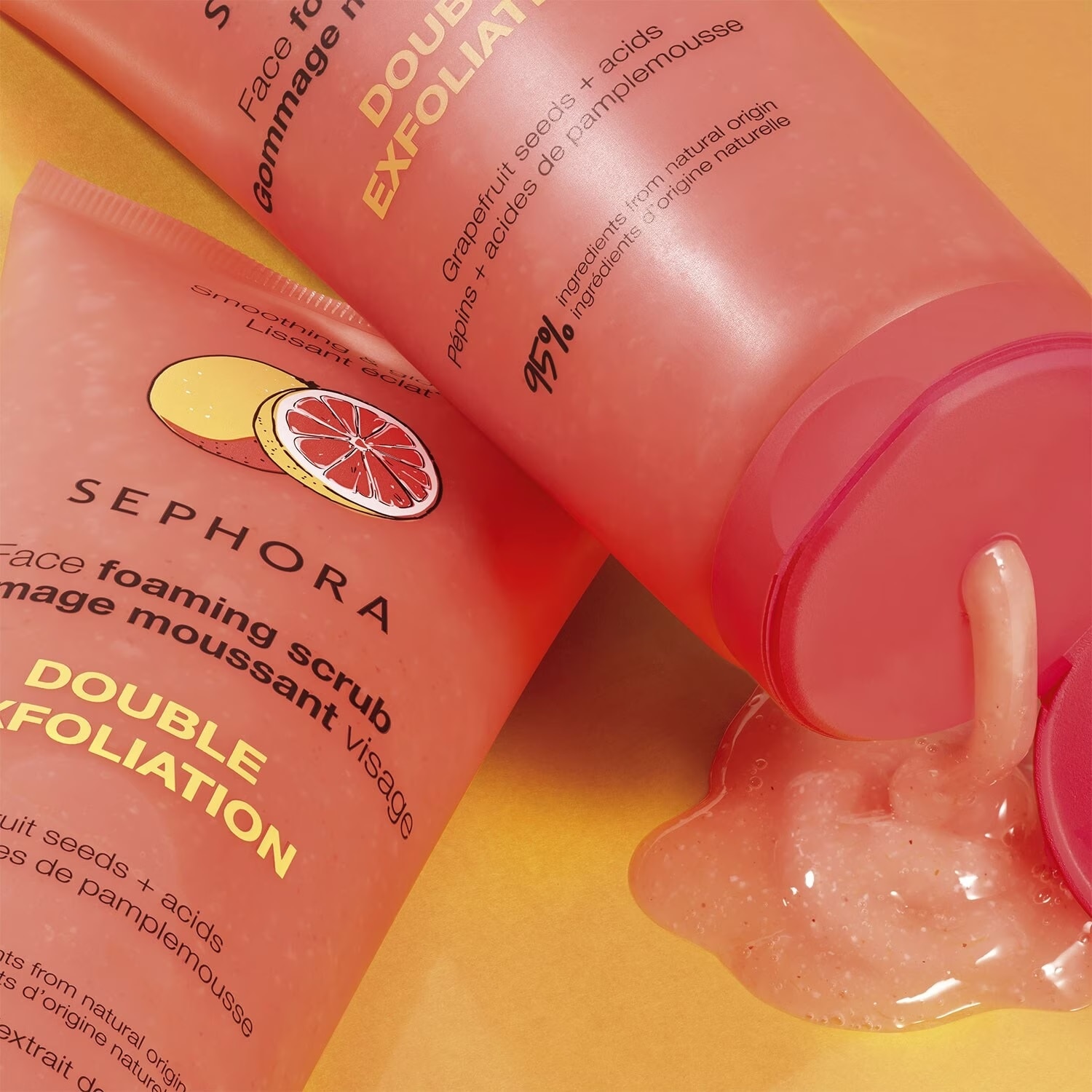 LIMPIADOR DE DOBLE EXFOLIACIÓN (EXFOLIANTE FACIAL)